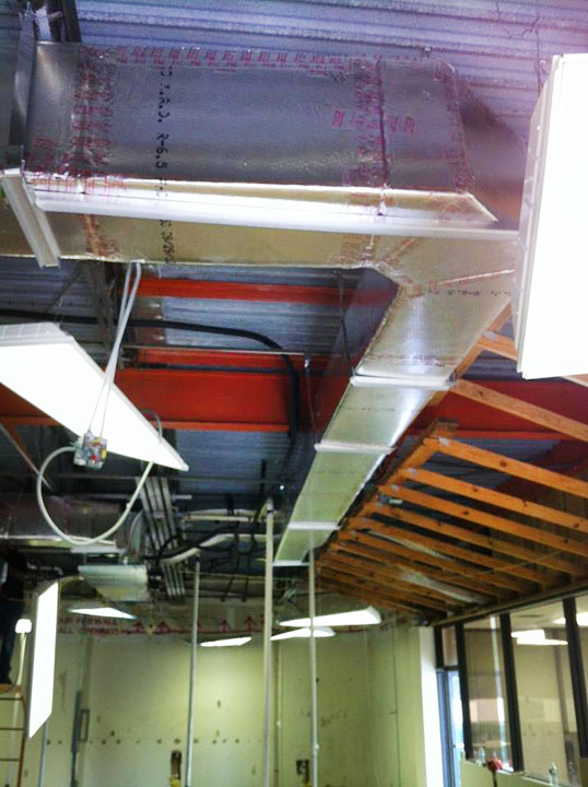 Ductwork install - Advanced Cooling and Heating in Palm Beach