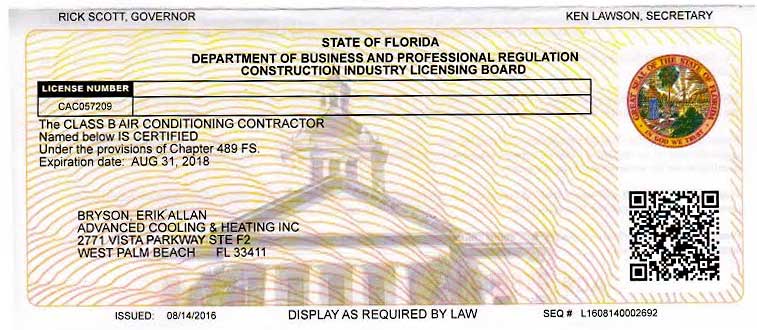 In South Florida only licensed professionals should be allowed to work