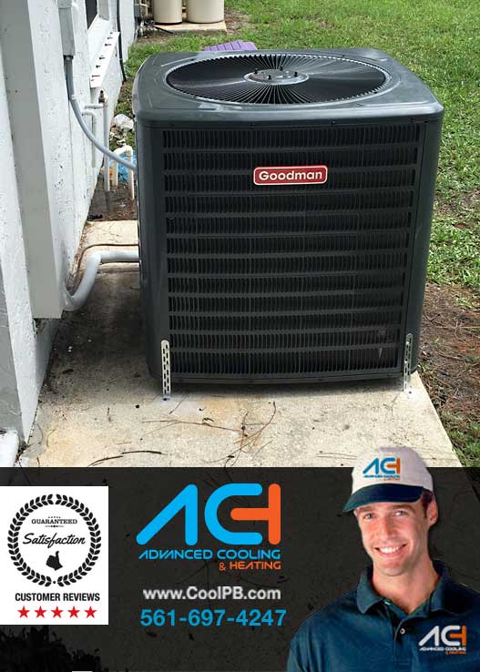 Goodman 4-ton install