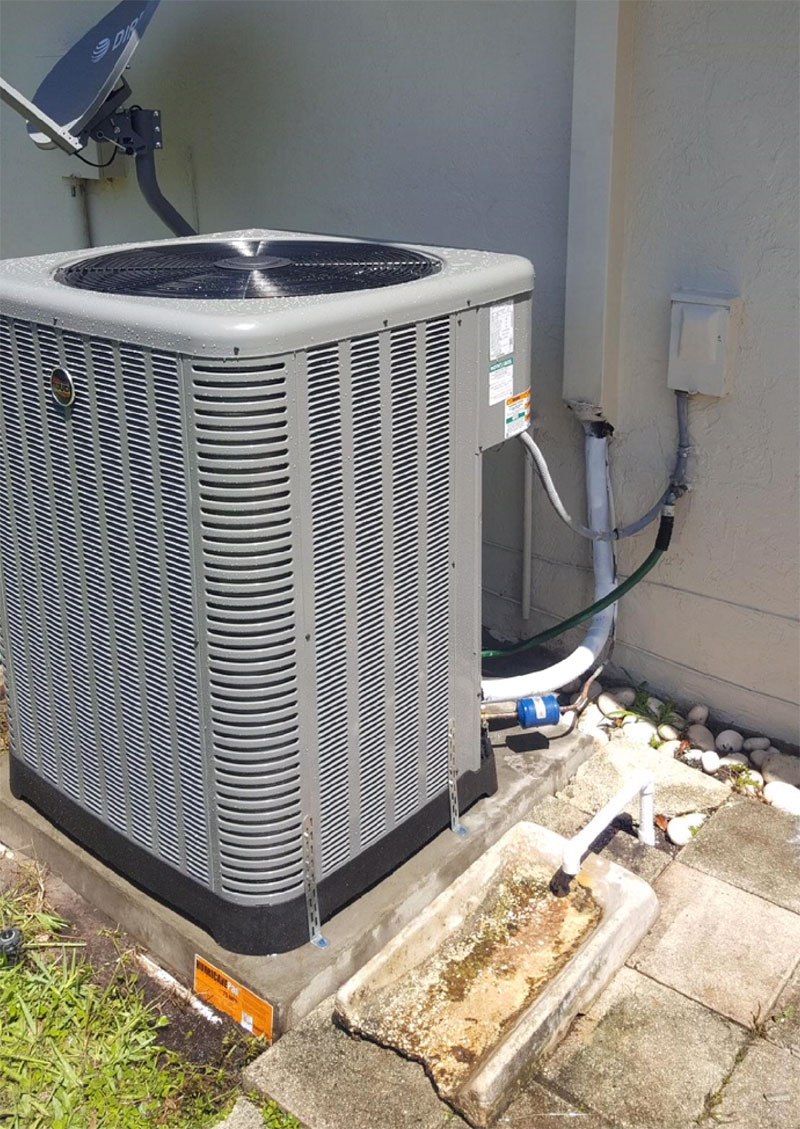 RUDD Air Conditioner install