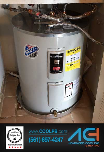 we do water heater installs