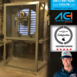 Industrial Install of garage fan