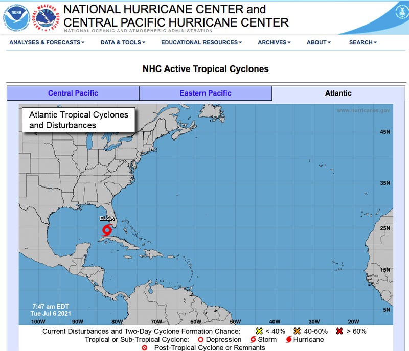 NOAA - click for latest update