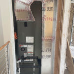 creative with closet ductwork on the second floor